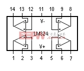 LM324四運(yùn)放貼片鋁電解電容的應(yīng)用