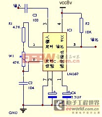 LM567通用音調(diào)譯碼器集成電路的應(yīng)用